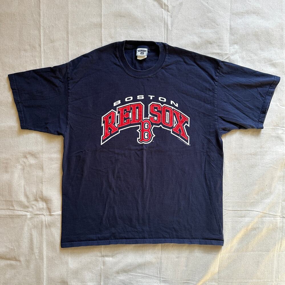 Boston Red Sox Vintage Lee Baseball Shirt 2000 y2k Size XL